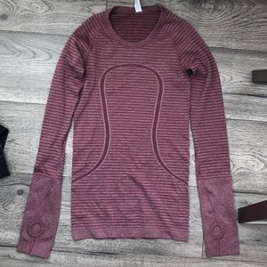 Lululemon thermal running shirt